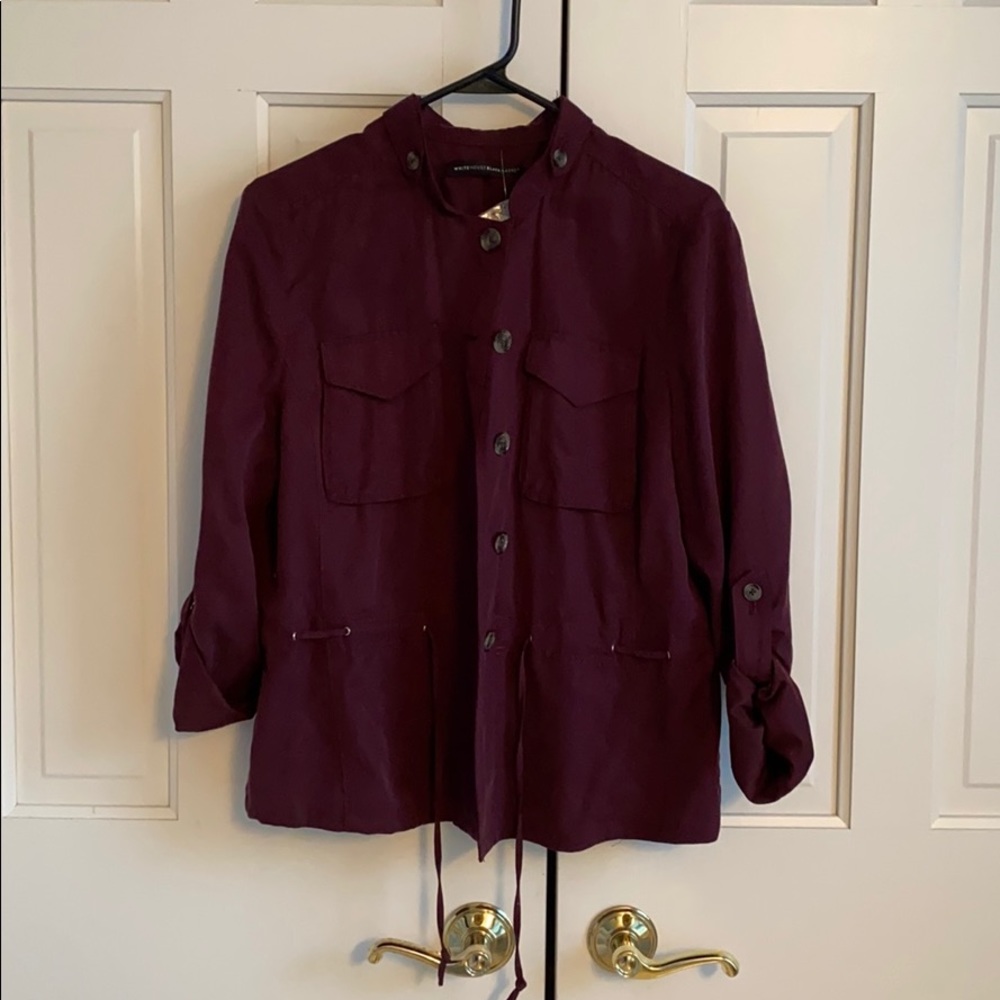 White House Black Market Military Jacket